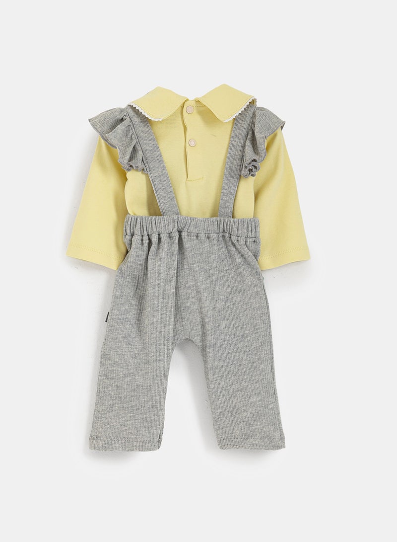 Junior Baby Girls Romper Set Pack Of 2 - Image 5